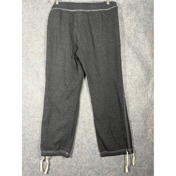 True Religion Mens Charcoal Gray Sweatpants Logo Drawstring Casual Size L - Picture 12 of 12